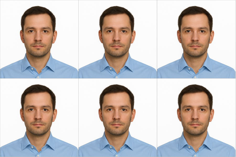 US Passport Photo Sample